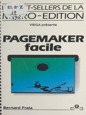 cover image of PageMaker facile